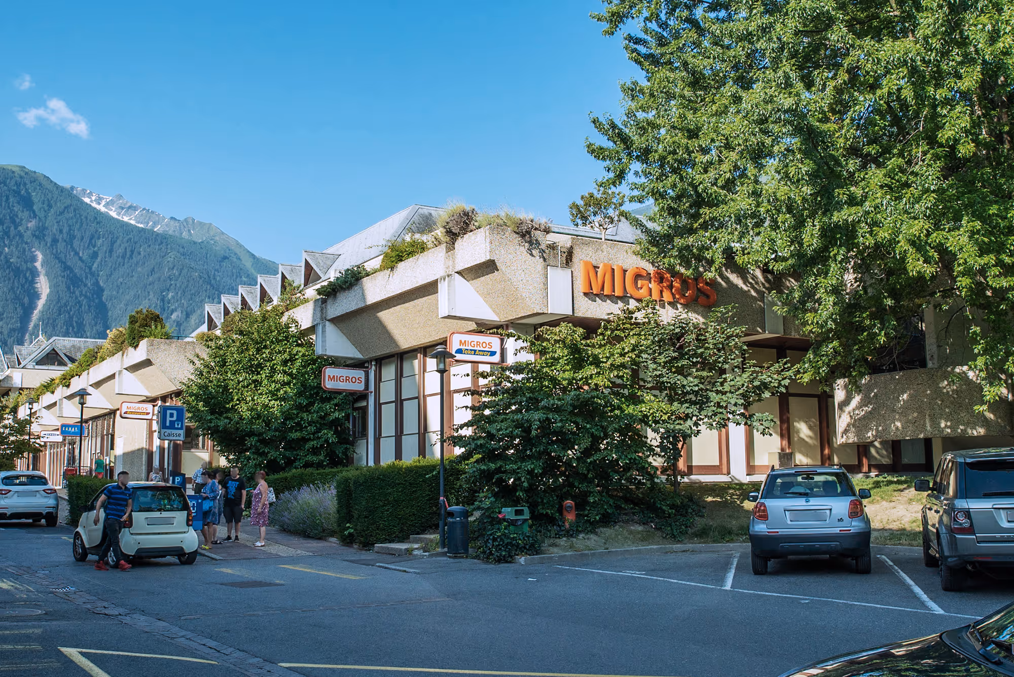 Vue du centre Manoir - Migros
